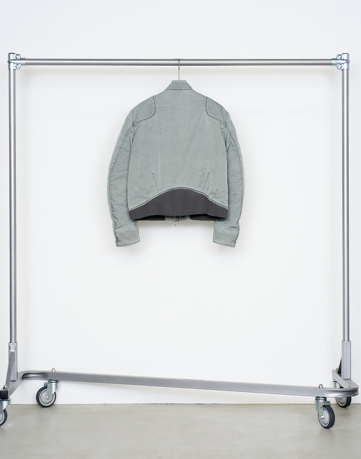 PANELLED PADDED MOTO JACKET