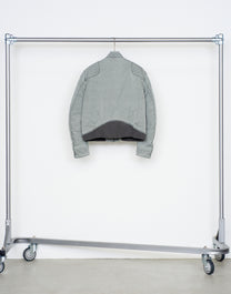 PANELLED PADDED MOTO JACKET