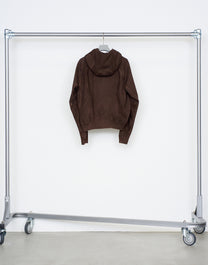 PANELED ZIP UP HOODIE