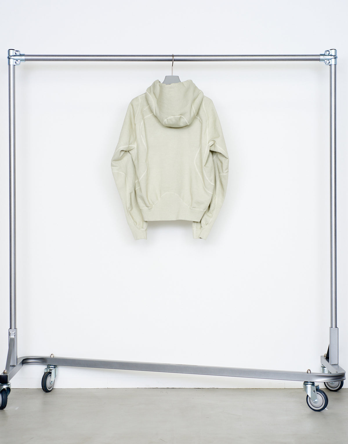 PANELED ZIP UP HOODIE