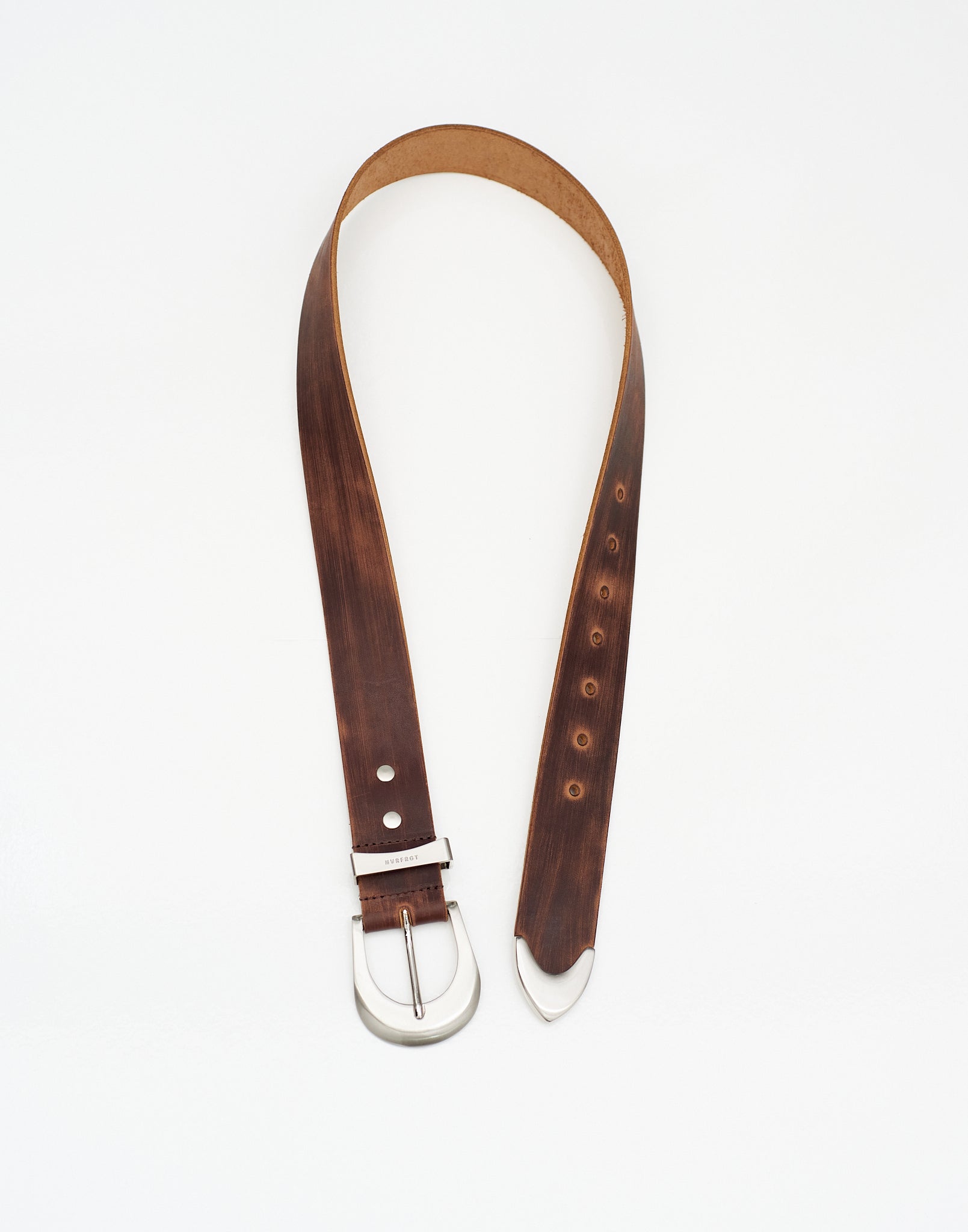 4C DISTRESSED LEATHER BELT