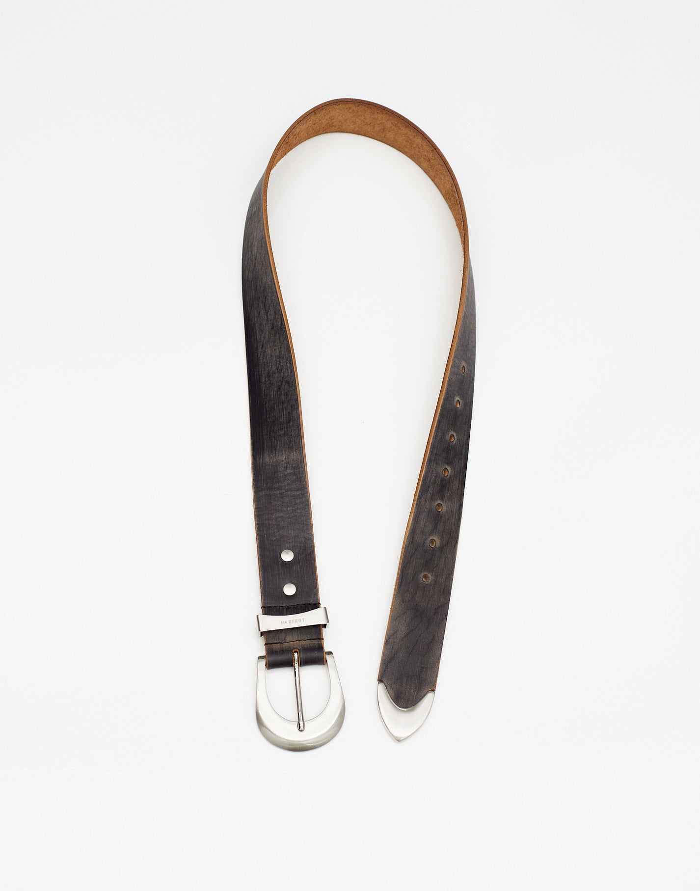 4C DISTRESSED LEATHER BELT