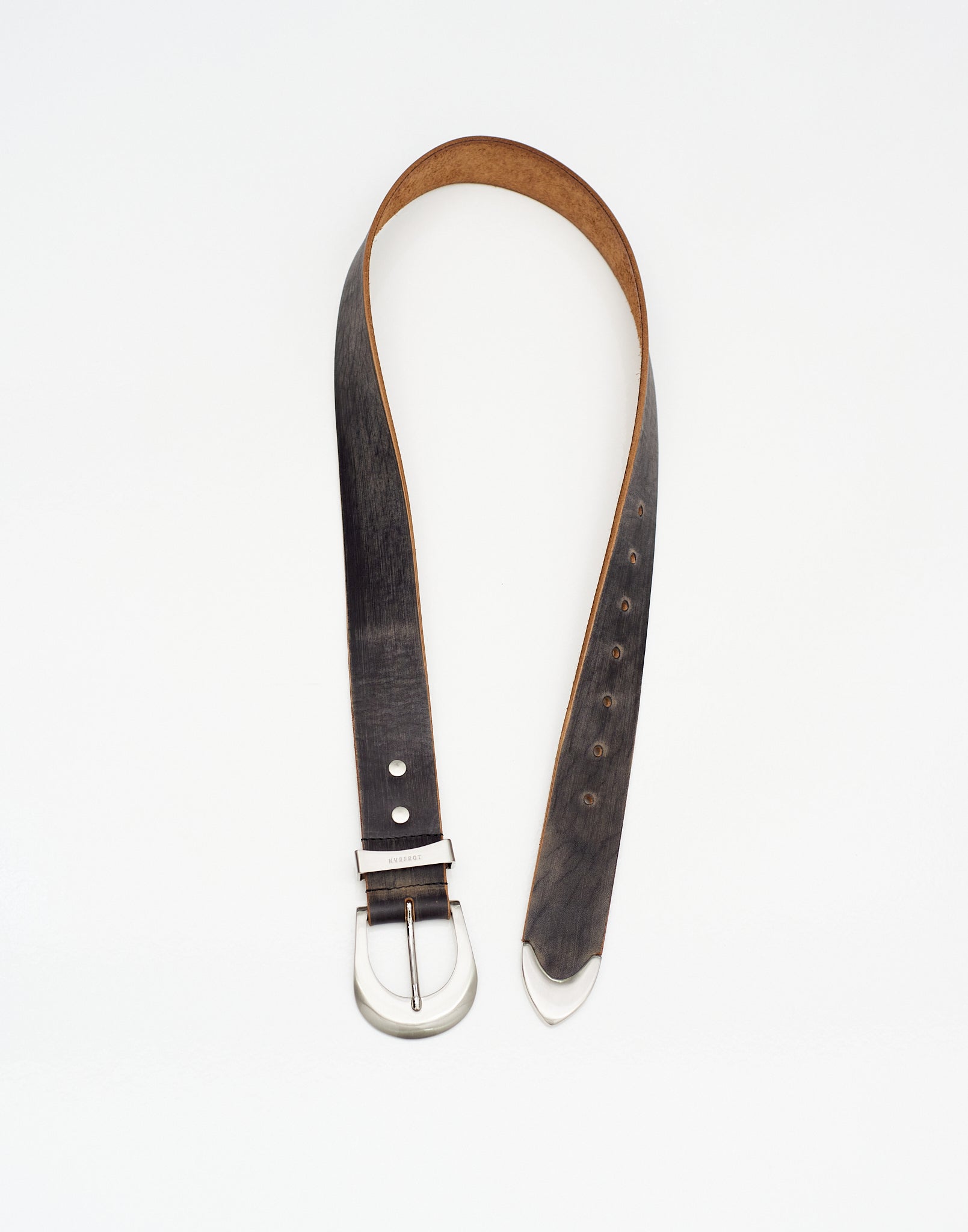 4C DISTRESSED LEATHER BELT