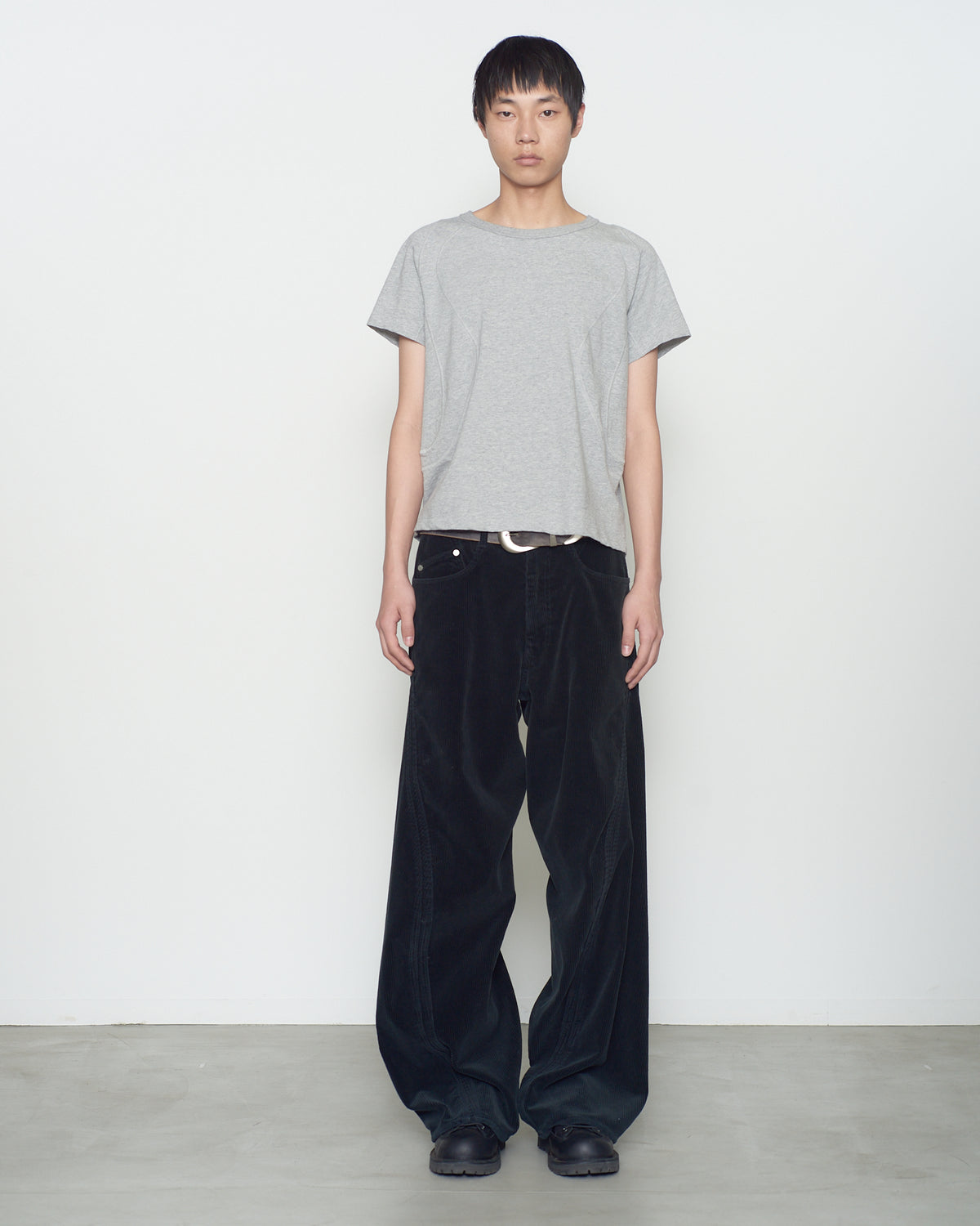 3D TWISTED WIDE LEG 5P PANTS