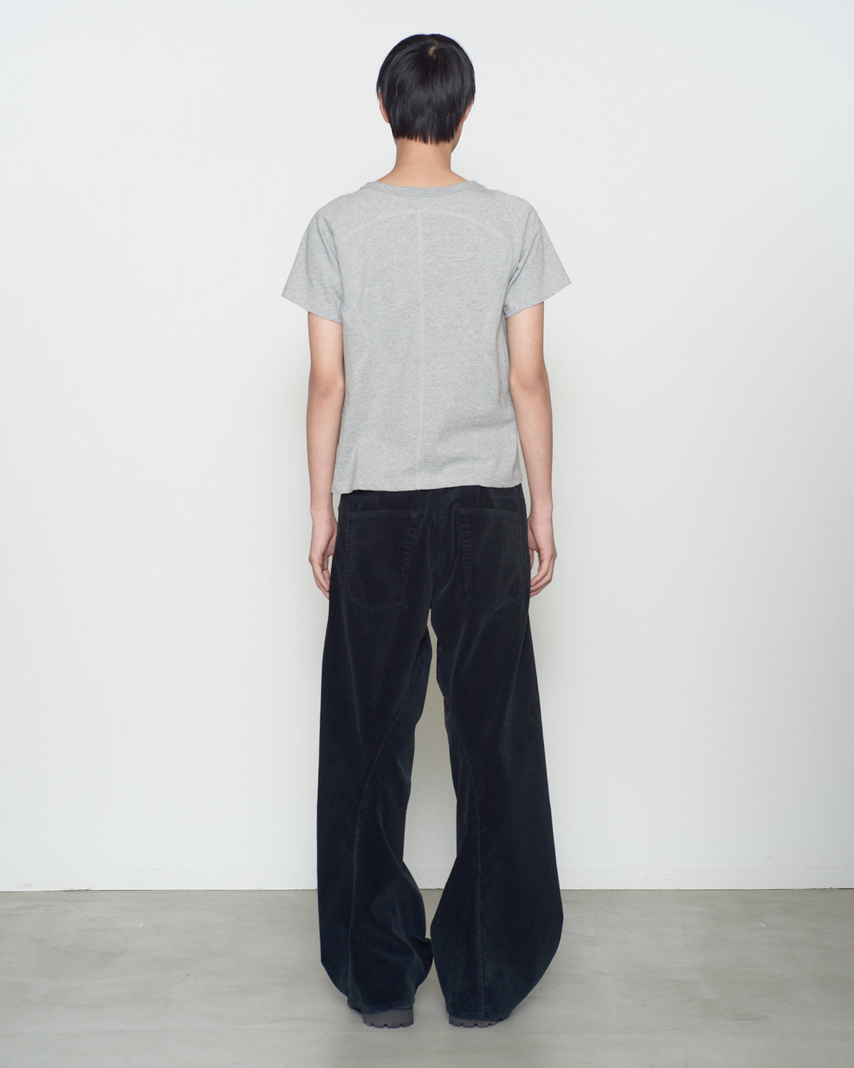 3D TWISTED WIDE LEG 5P PANTS