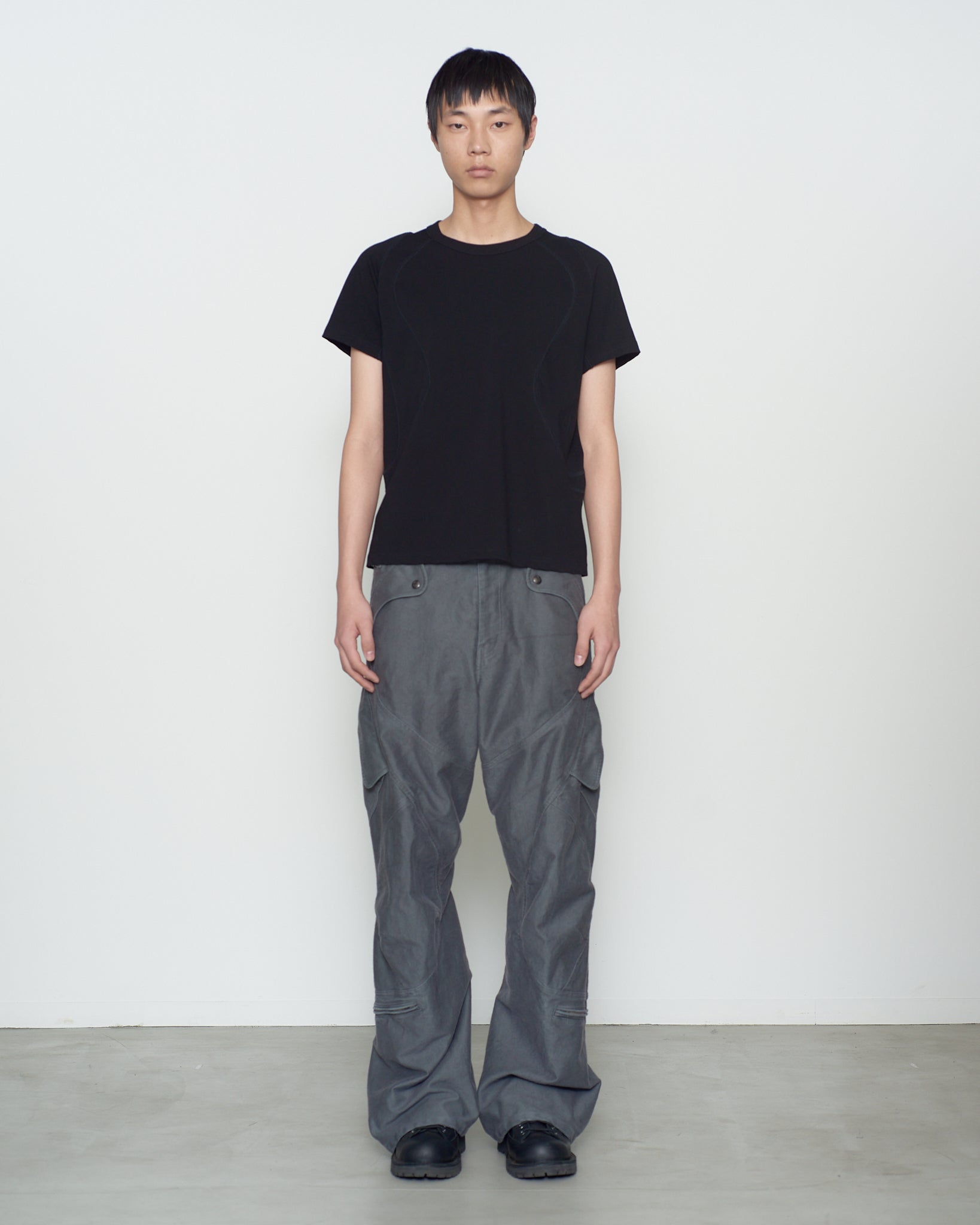 3D TWISTED CARGO PANTS