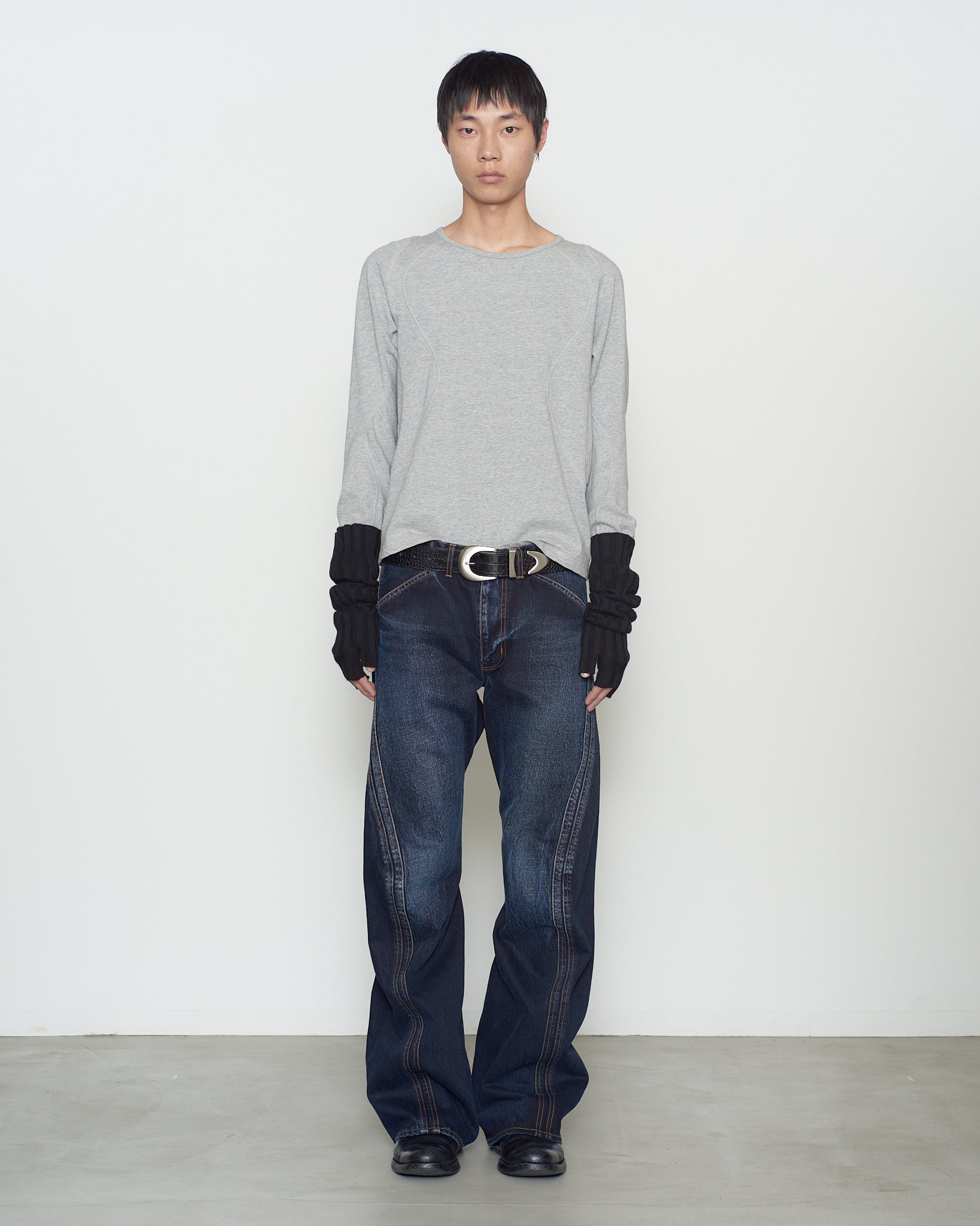 PANNELD LONG SLEEVE T-SHIRT