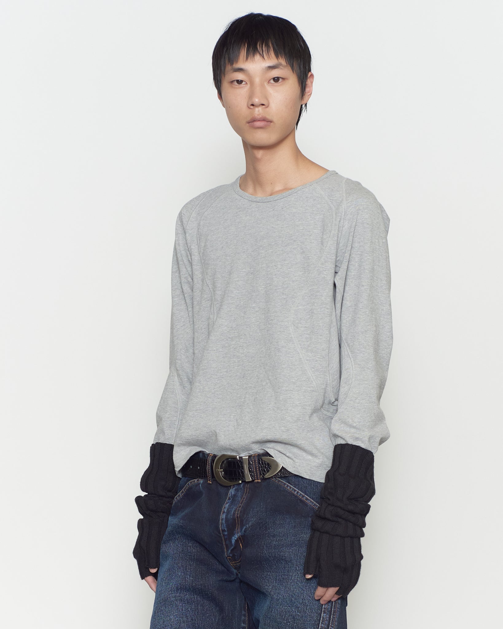 PANNELD LONG SLEEVE T-SHIRT