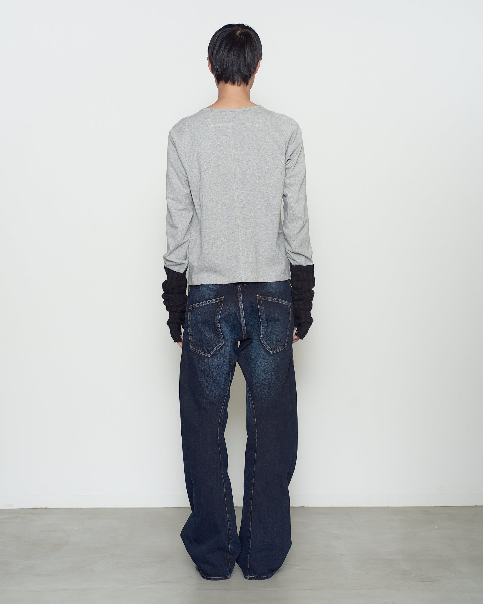 PANNELD LONG SLEEVE T-SHIRT
