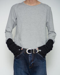 RIBBED ARM WARMER