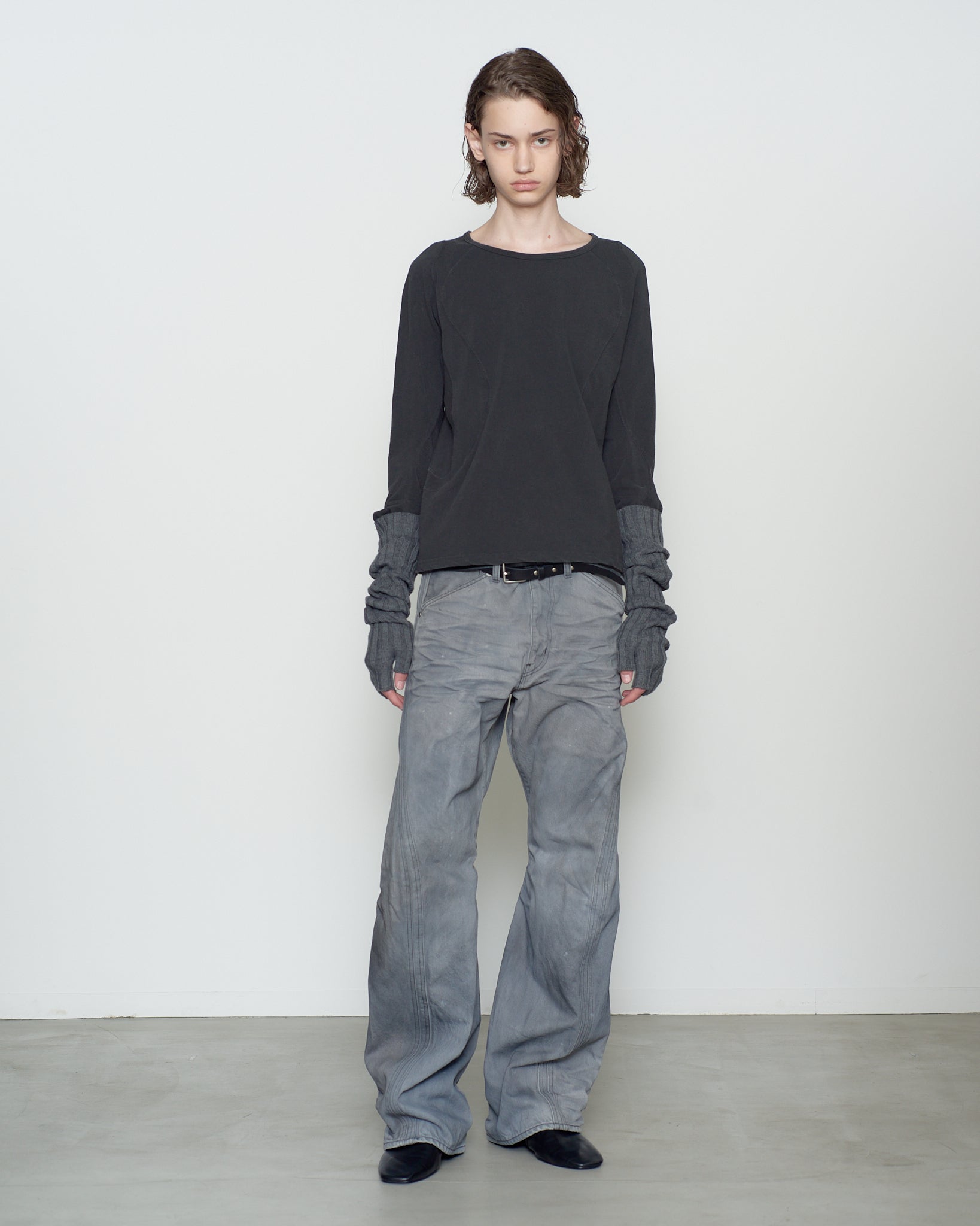 PANNELD LONG SLEEVE T-SHIRT