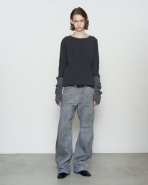 PANNELD LONG SLEEVE T-SHIRT