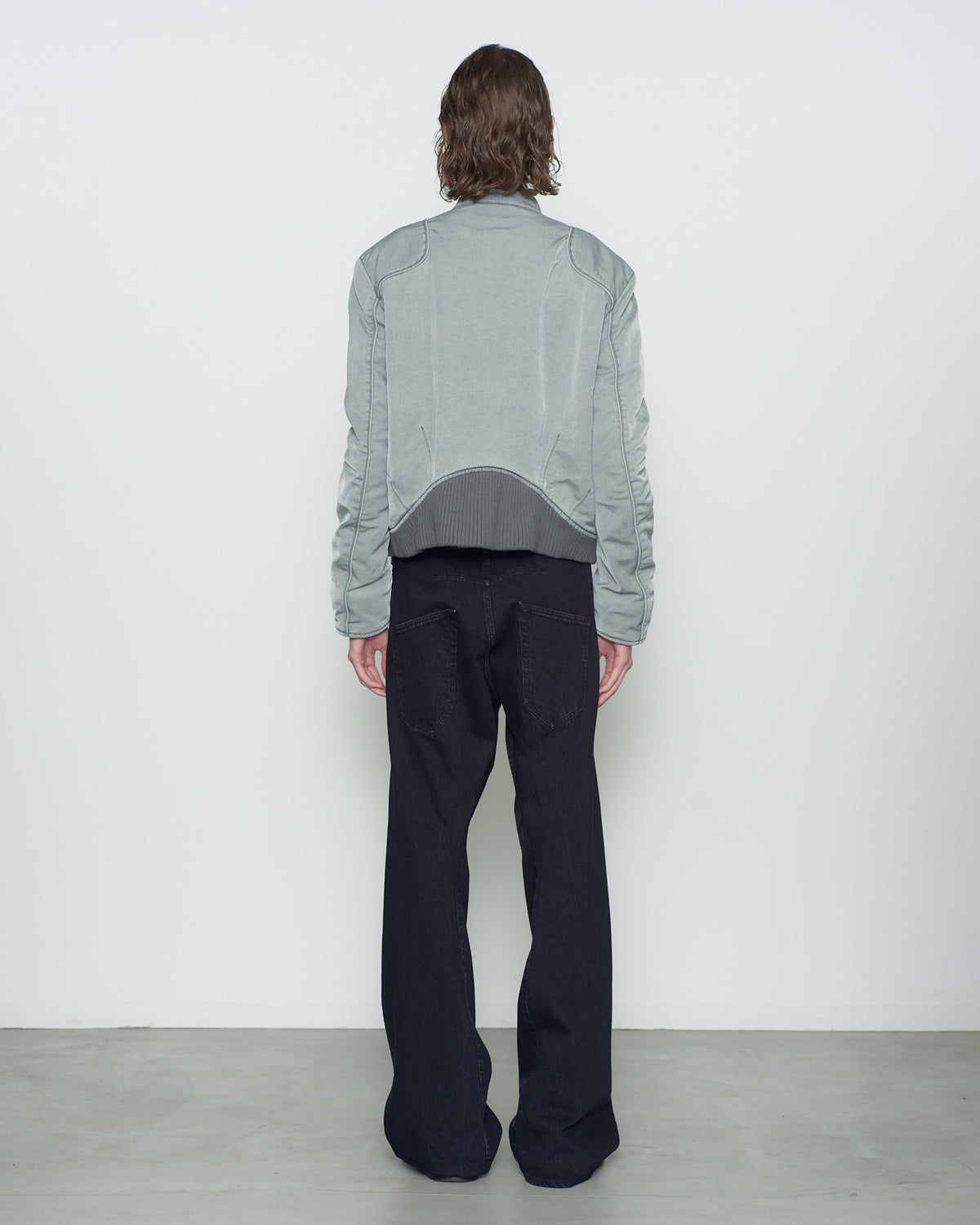 PANELLED PADDED MOTO JACKET