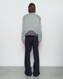 PANELLED PADDED MOTO JACKET