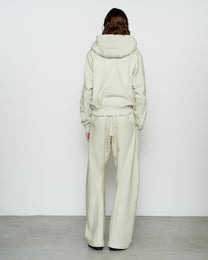 PANELED ZIP UP HOODIE