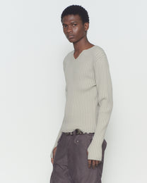 FITTED RIBBED TOP