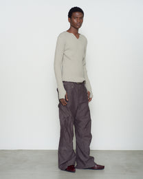 FITTED RIBBED TOP
