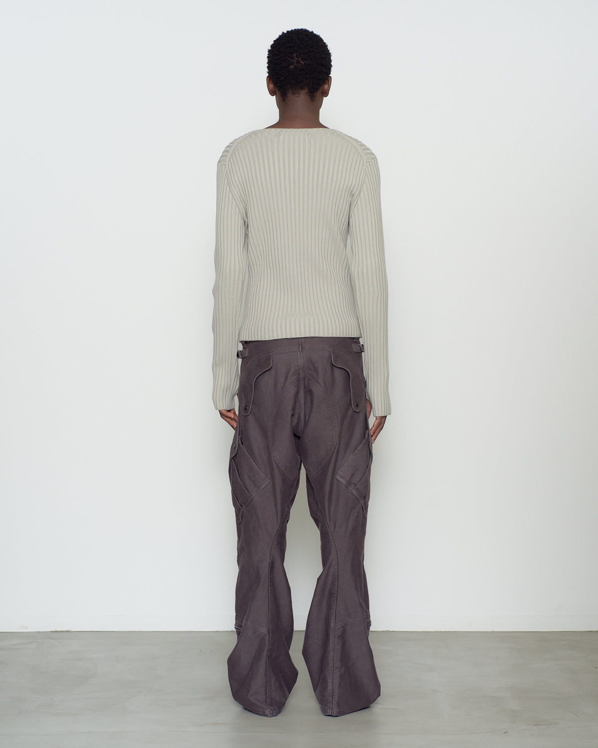 FITTED RIBBED TOP