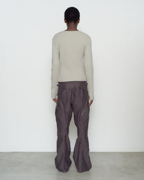 FITTED RIBBED TOP