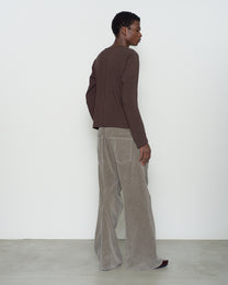 3D TWISTED WIDE LEG 5P PANTS