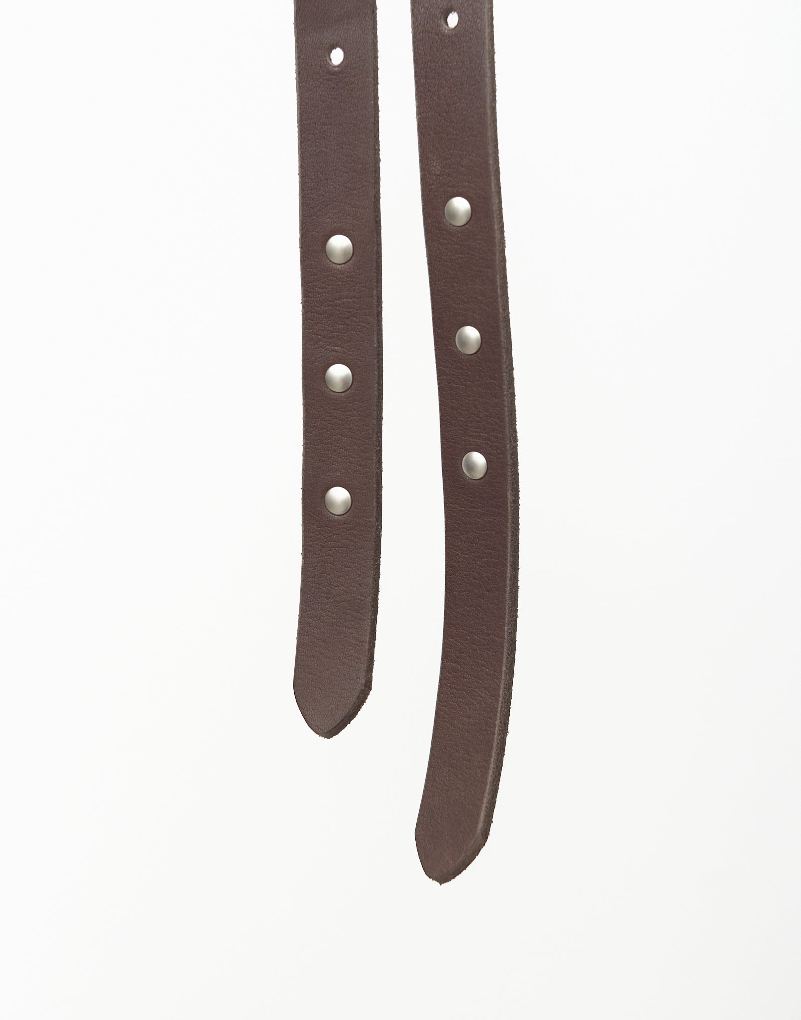 STUDDED DOUBLE PIN SPLIT
LEATHER BELT