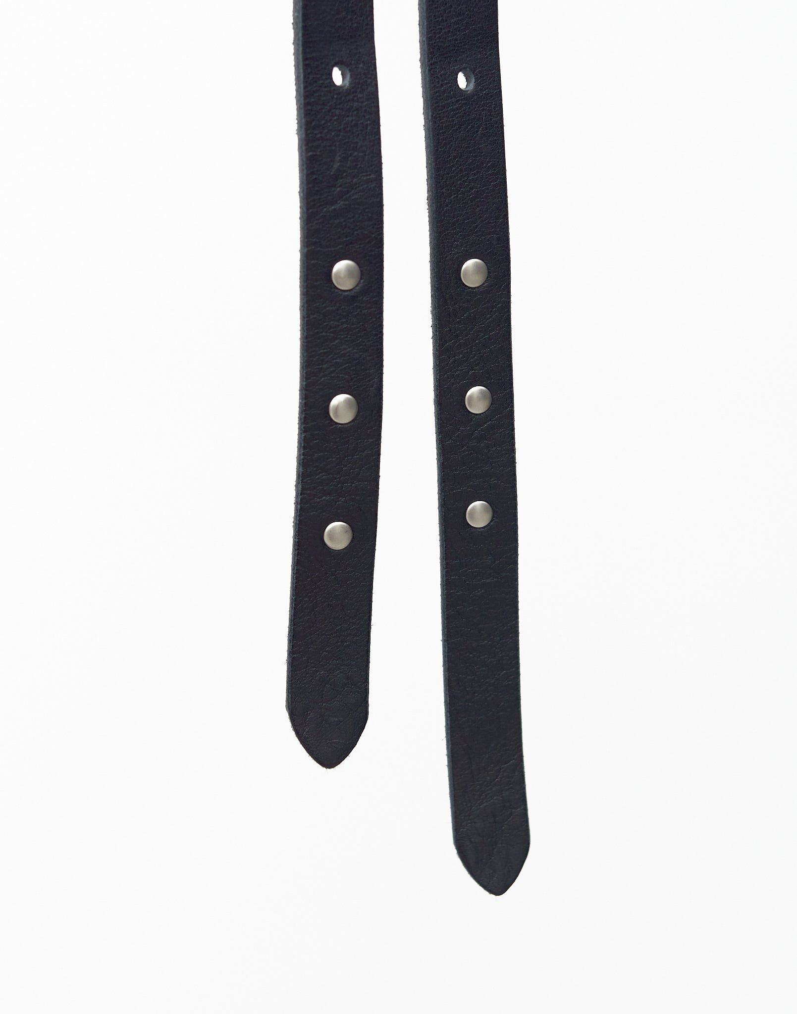 STUDDED DOUBLE PIN SPLIT
LEATHER BELT