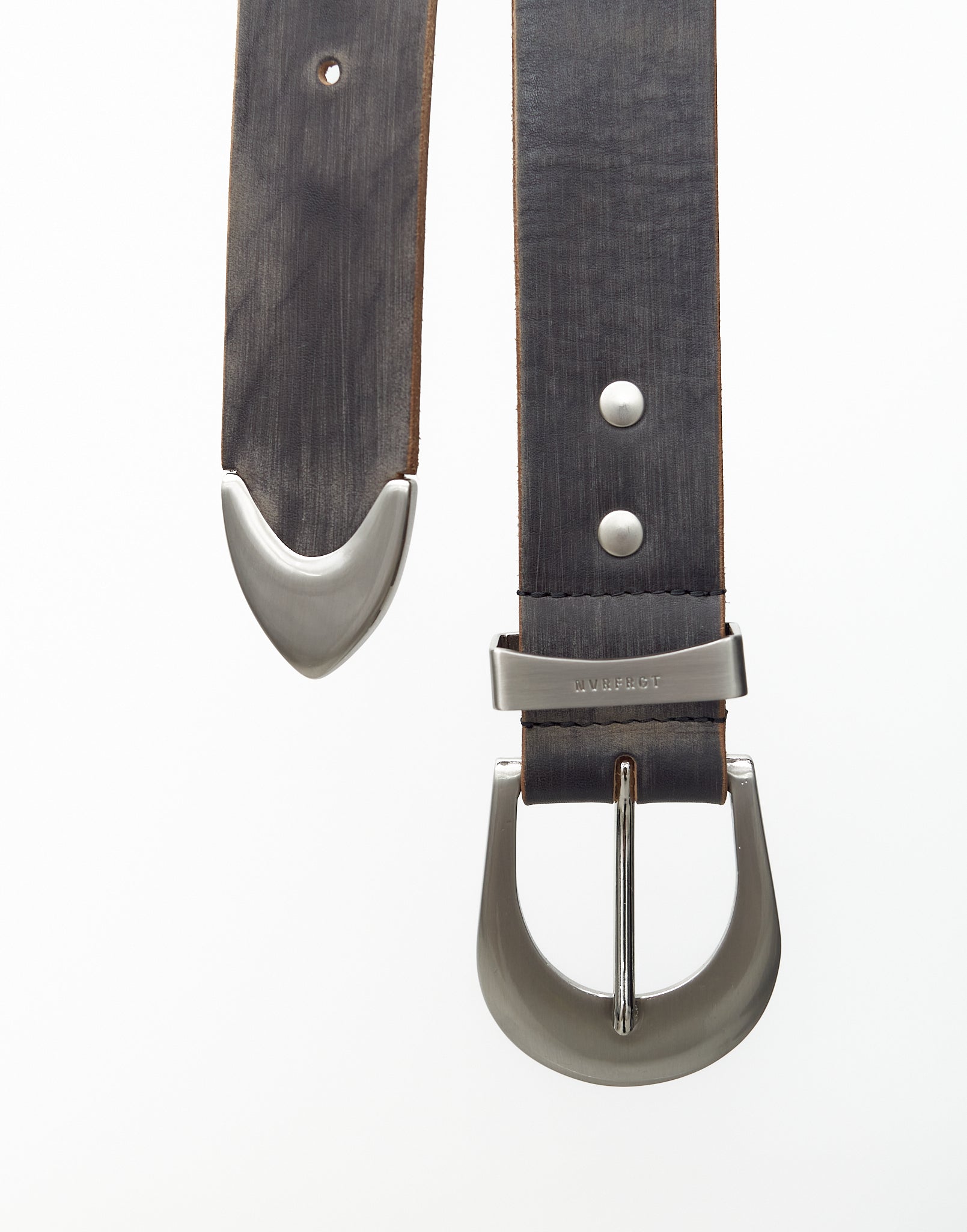4C DISTRESSED LEATHER BELT – NVRFRGT