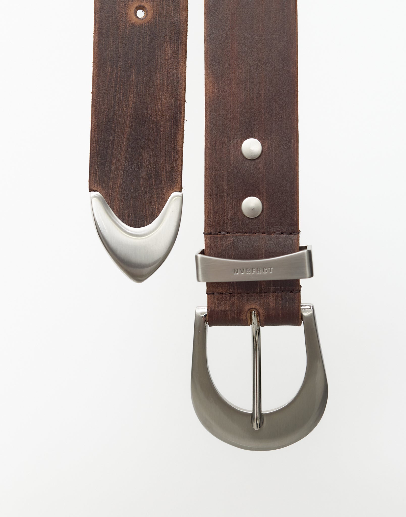 4C DISTRESSED LEATHER BELT