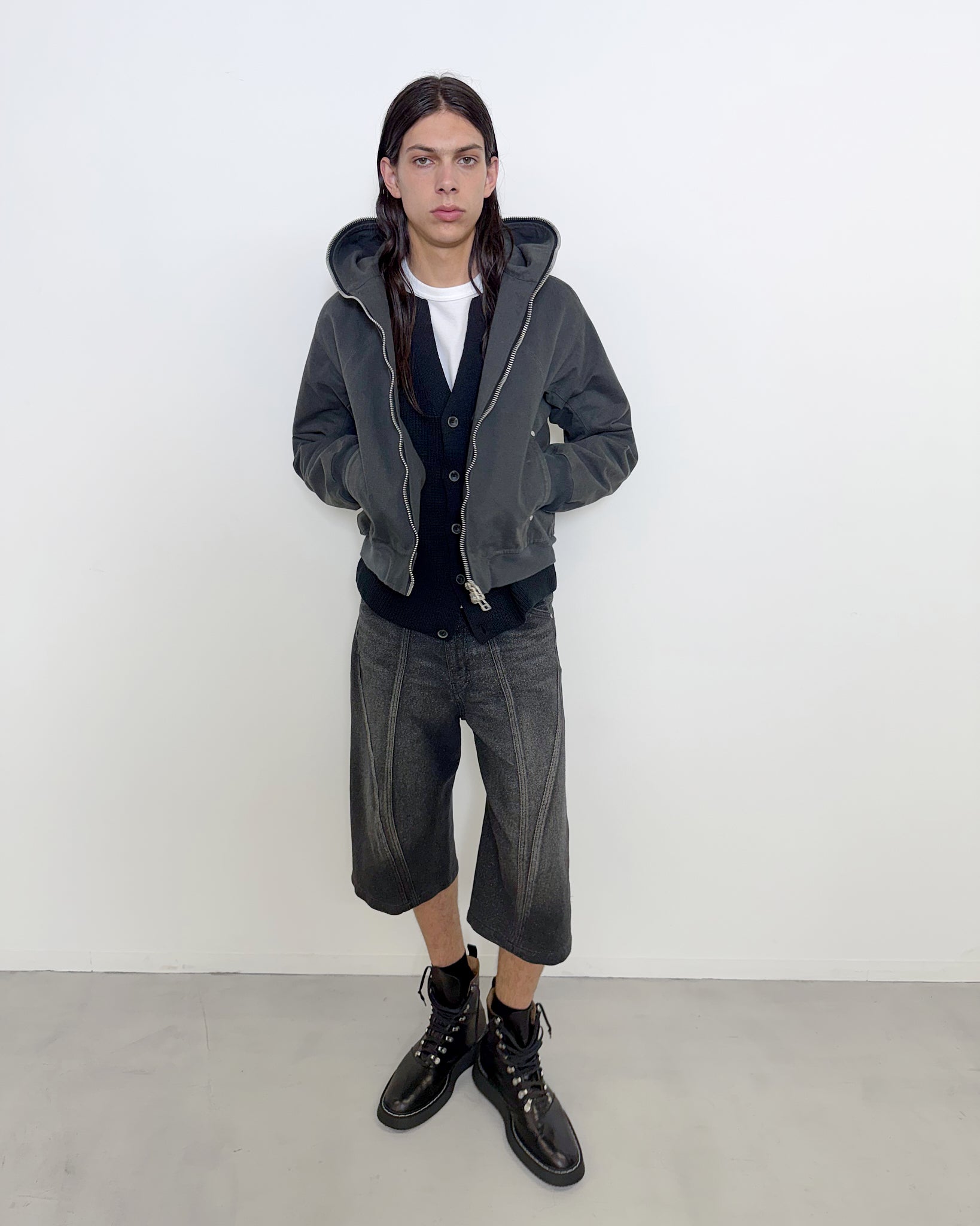 FULL ZIP UP HOODED JACKET
