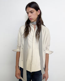PANELLED LONG SLEEVE SHIRT