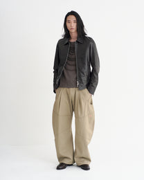 DOUBLE KNEE CURVED LEG UTILITY WORK PANTS