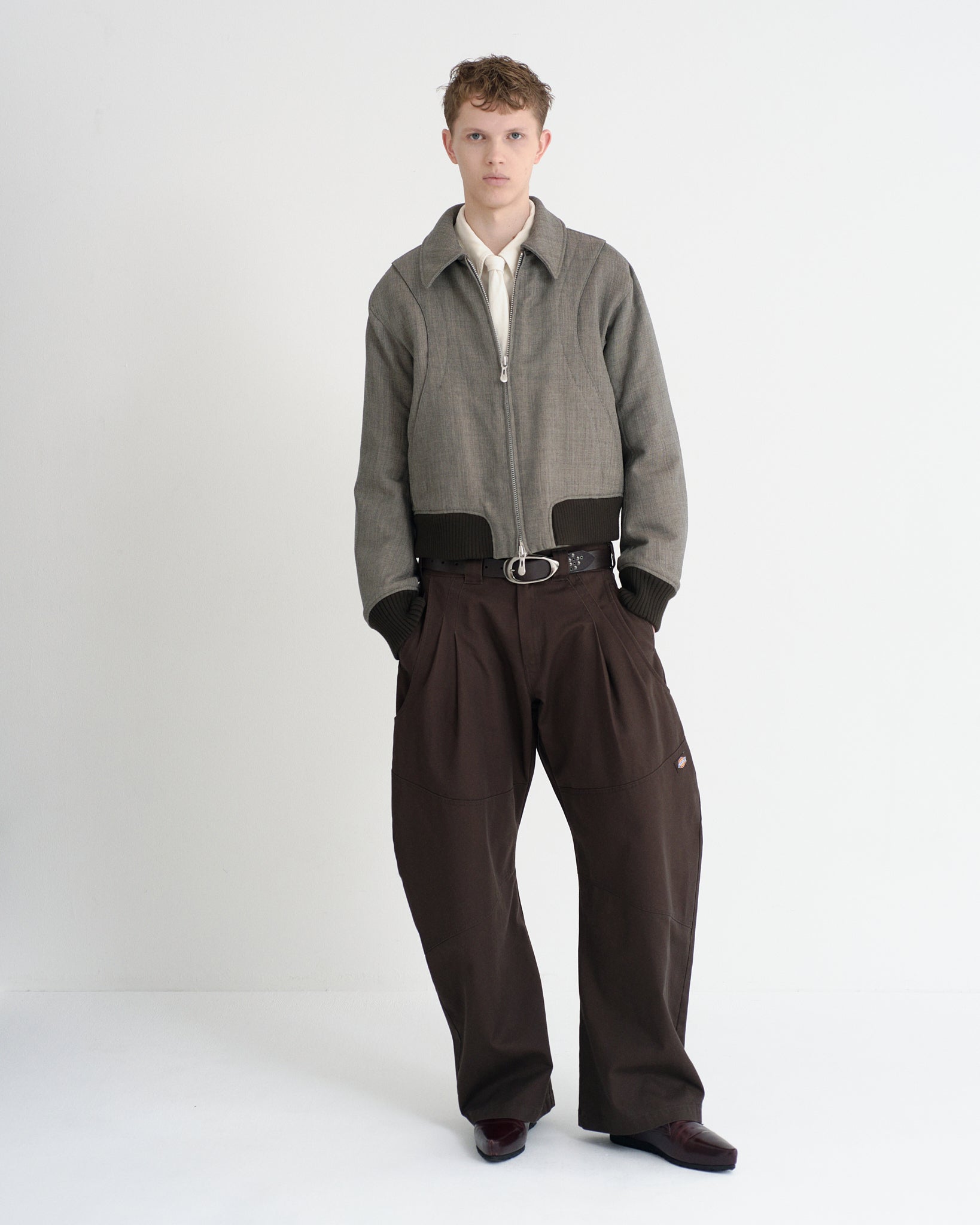 DOUBLE KNEE CURVED LEG UTILITY WORK PANTS