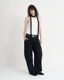 DOUBLE KNEE CURVED LEG UTILITY WORK PANTS
