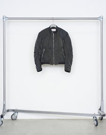 PANELLED PADDED MOTO JACKET